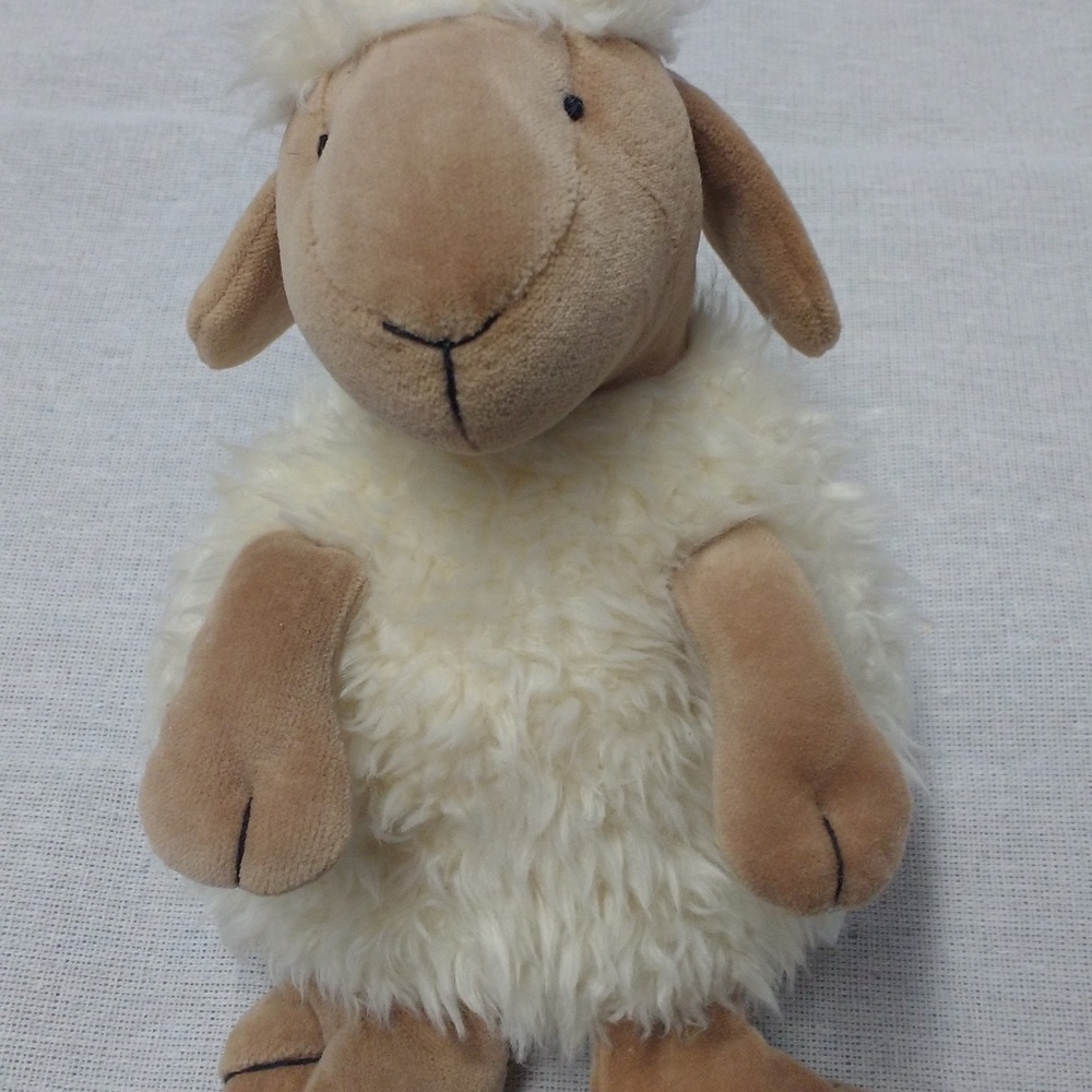 Authentic Jellycat Large Puffball Sheep NWT